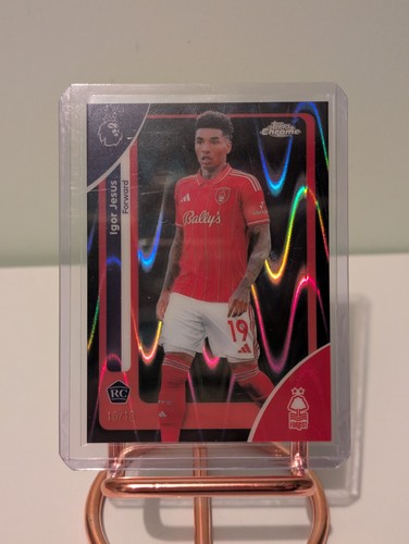 Igor Jesus 2026 Topps Chrome Black Wave Refractor /10
