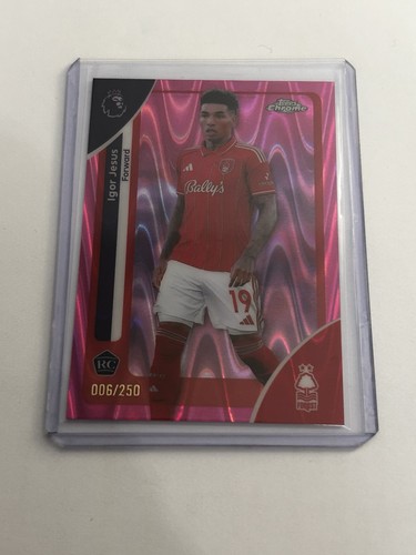 Igor Jesus 2026 Topps Chrome Pink RayWave Refractor /250