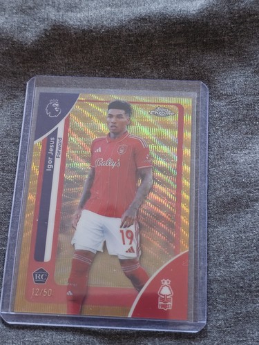 Igor Jesus 2026 Topps Chrome Premier League /50