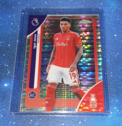 Igor Jesus 2025 Topps Chrome Pulsar Refractor