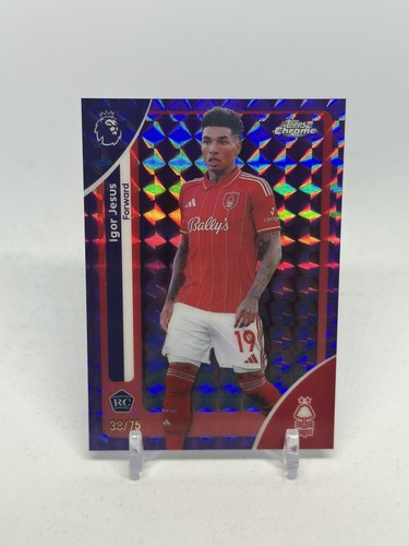 Igor Jesus 2026 Topps Chrome Purple Geometric /75