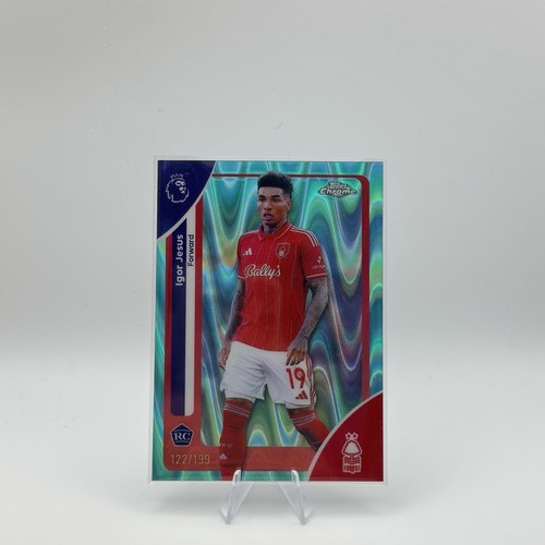Igor Jesus 2025 Topps Chrome Raywave Refractor /199