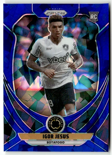 Igor Jesus 2025 Panini Prizm Blue Ice Prizm /175