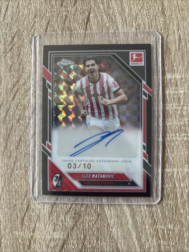Igor Matanovic 2025 Topps Bundesliga Chrome /10