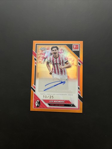 Igor Matanovic 2025 Topps Chrome /25