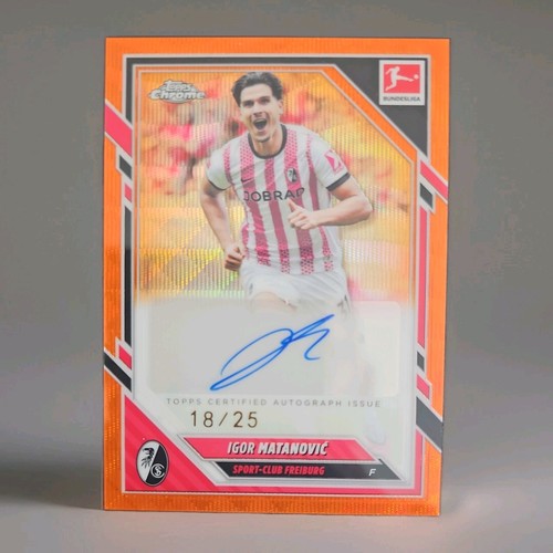 Igor Matanovic 2025 Panini Chrome /25