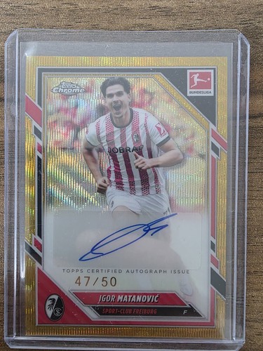 Igor Matanovic 2025 Topps Chrome /50