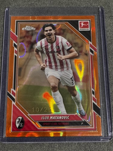 Igor Matanovic 2025 Topps Chrome Bundesliga /25