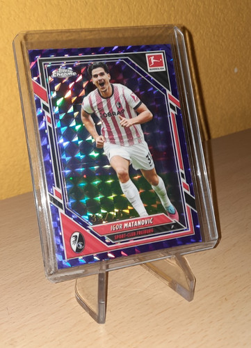 Igor Matanovic 2025 Topps Chrome Bundesliga /75