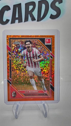 Igor Matanovic 2025 Topps Chrome Mini Diamond /25