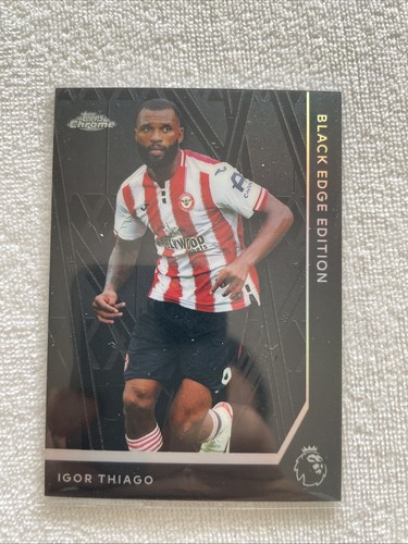 Igor Thiago 2024 Topps Chrome Black Edge