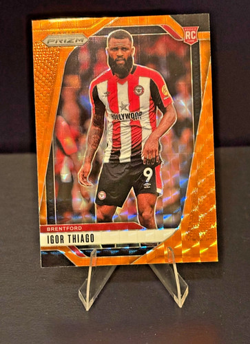 Igor Thiago 2024 Panini Prizm Naranja Mosaico Prizm