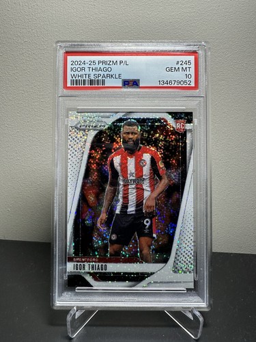 Igor Thiago 2024 Panini Prizm White Sparkle