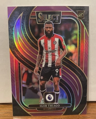 Igor Thiago 2024 Panini Select Purple Prizm 100/140
