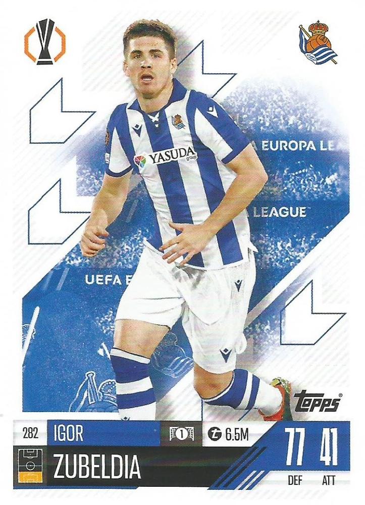 Igor Zubeldia 2024 Topps Match Attax UEFA Club Competitions