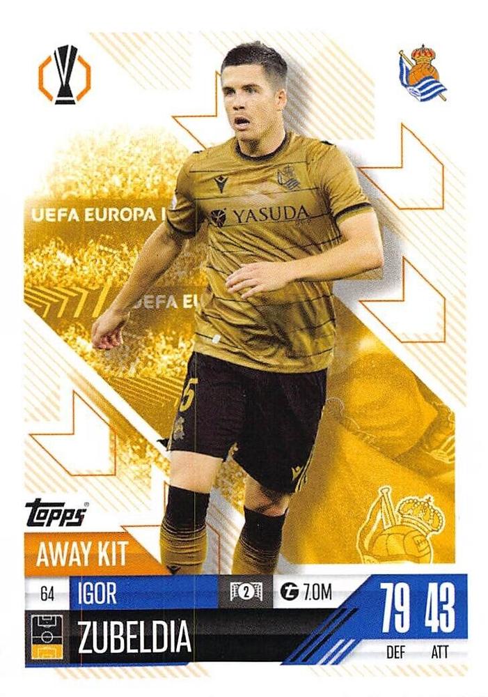 Igor Zubeldia 2024 Topps Match Attax UEFA Club Competitions Extra