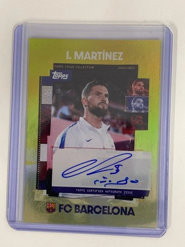 Iñigo Martínez 2023 Topps FC Barcelona Focus /150