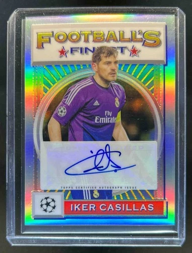 Iker Casillas 2021 Panini Finest /75