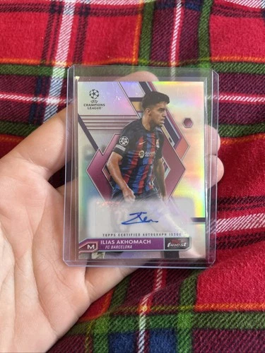 Ilias Akhomach 2022 Topps Finest