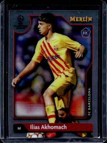 Ilias Akhomach 2021 Topps Merlin Chrome