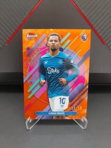 Iliman Ndiaye 2025 Topps Finest Orange /15