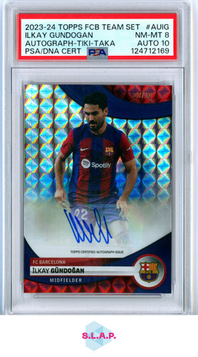 Ilkay Gündogan 2023 Topps Barcelona Team Set /10