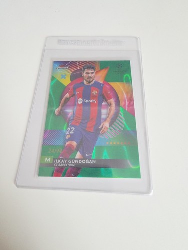 Ilkay Gündogan 2024 Topps Finest Green /99