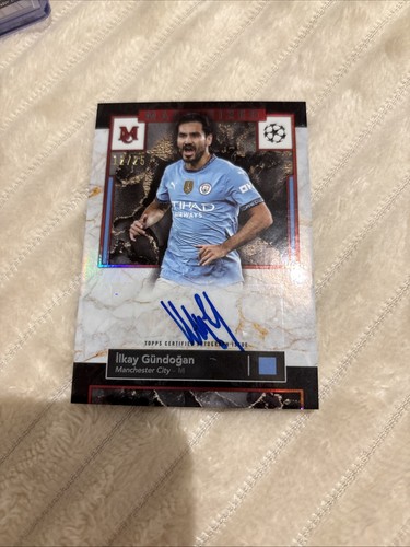 Ilkay Gündogan 2024 Topps Museum Marbelized /25