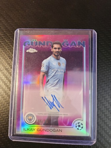 Ilkay Gundogan 2024 Topps Chrome /75