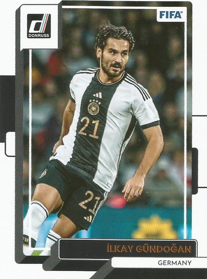 Ilkay Gundogan 2022 Panini Donruss Soccer 13