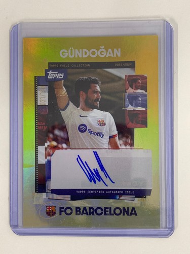 Ilkay Gundogan 2023 Topps FC Barcelona Focus /150