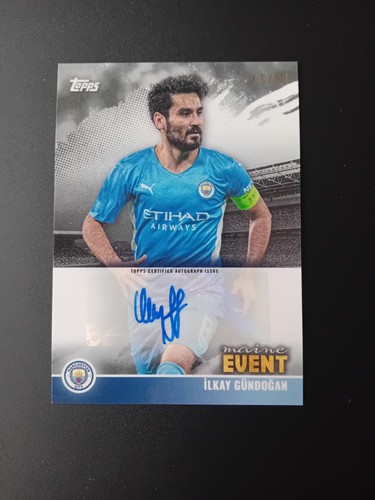 Ilkay Gundogan 2021 Topps Manchester City Team Set 45/49