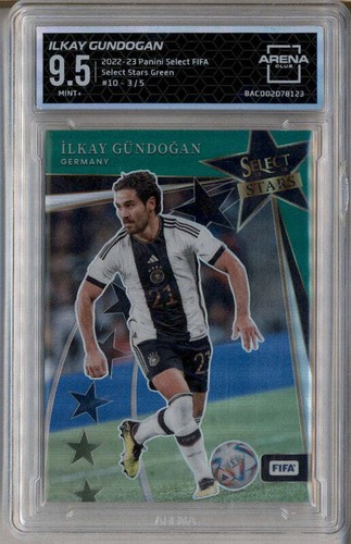 Ilkay Gundogan 2022 Panini Select Green /5