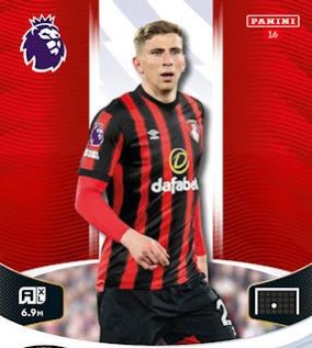 Illya Zabarnyi 2024 Panini Adrenalyn XL Premier League