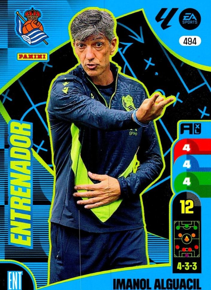 Imanol Alguacil 2024 Panini Adrenalyn XL La Liga
