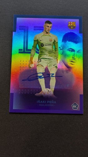 Inaki Pena 2023 Topps Barcelona Purple /15