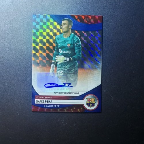 Inaki Pena 2023 Topps FC Barcelona Team Set /10