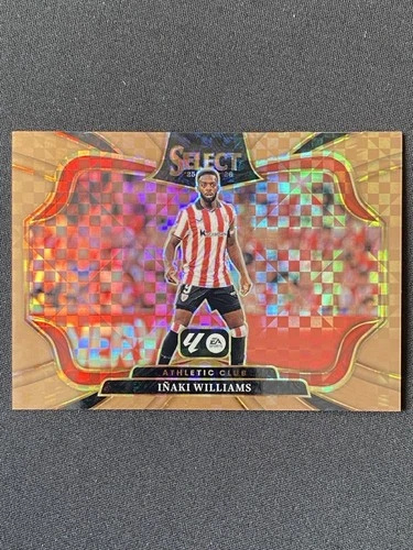 Inaki Williams 2025 Panini Select Bronze Checker /99