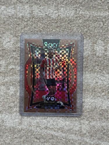 Inaki Williams 2024 Panini Select Bronze Checker Prizm /59