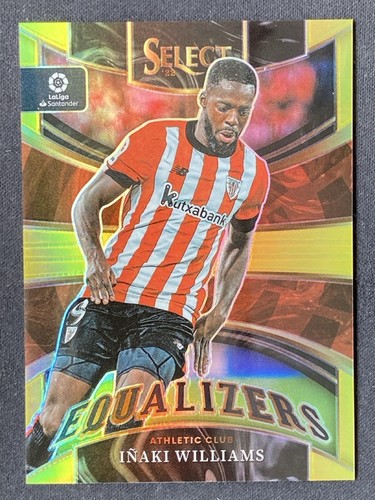 Inaki Williams 2022 Panini Select Gold Prizm /10