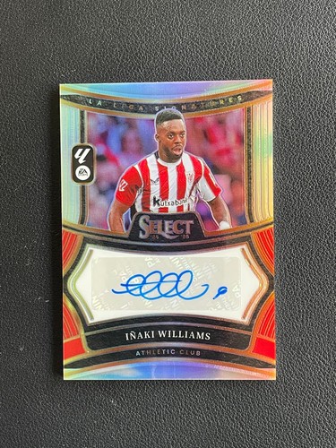 Inaki Williams 2024 Panini Select Silver Prizm