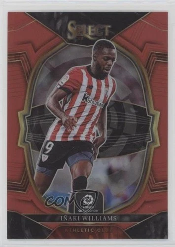 Inaki Williams 2022 Panini Select Terrace Red Prizm /14