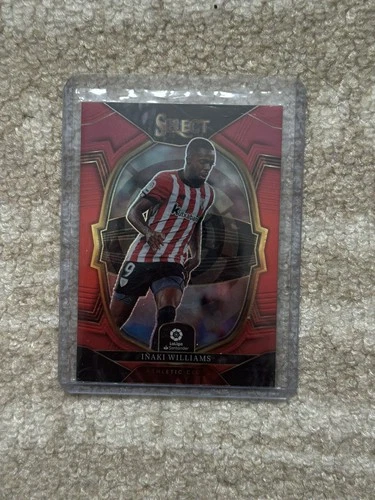 Inaki Williams 2023 Panini Select Terrace Red Prizm