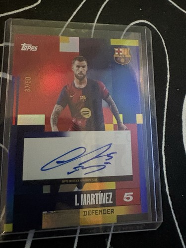 Inigo Martinez 2024 Topps Barcelona Team Set /50