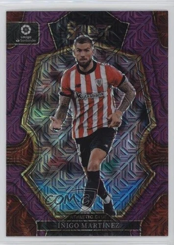 Inigo Martinez 2022 Panini Select Purple Mojo Prizm
