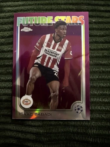 Isaac Babadi 2024 Topps Chrome Magenta /75