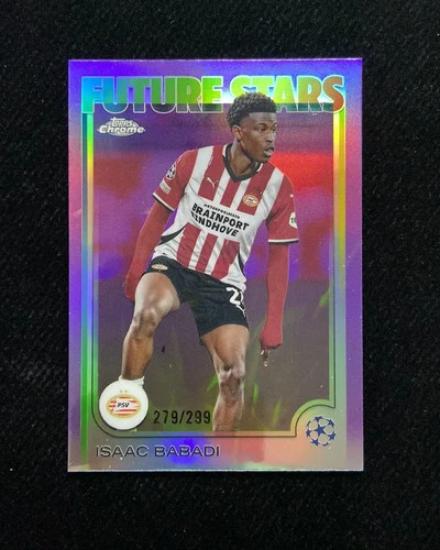 Isaac Babadi 2024 Topps Chrome Violet /299