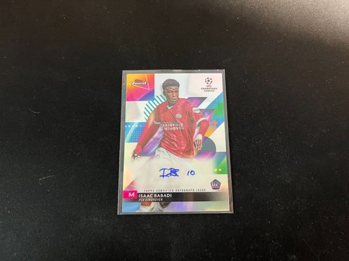 Isaac Babadi 2023 Topps Finest Argento