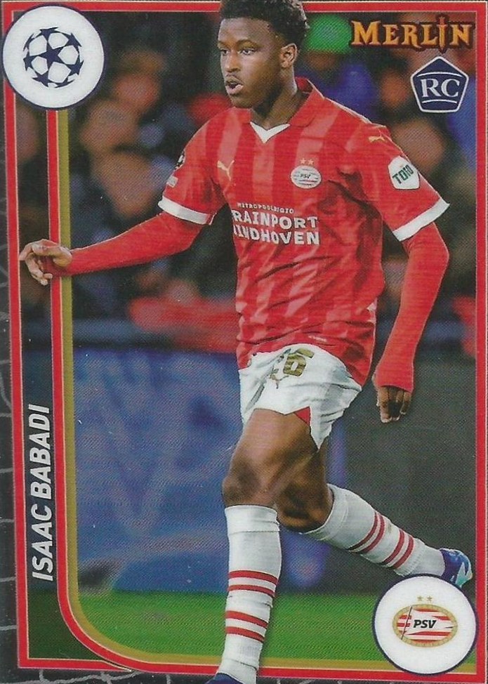 Isaac Babadi 2023 Topps Merlin UEFA Club Competitions