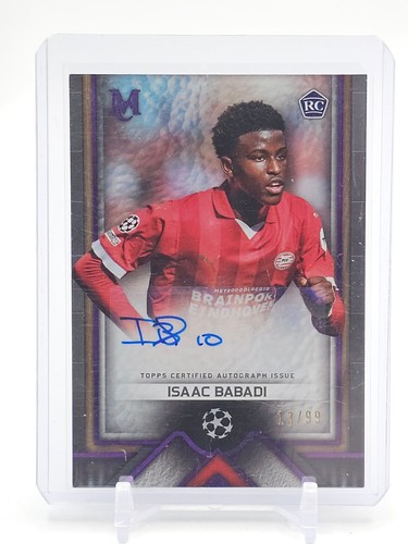 Isaac Babadi 2024 Topps Museum Amethyst /99